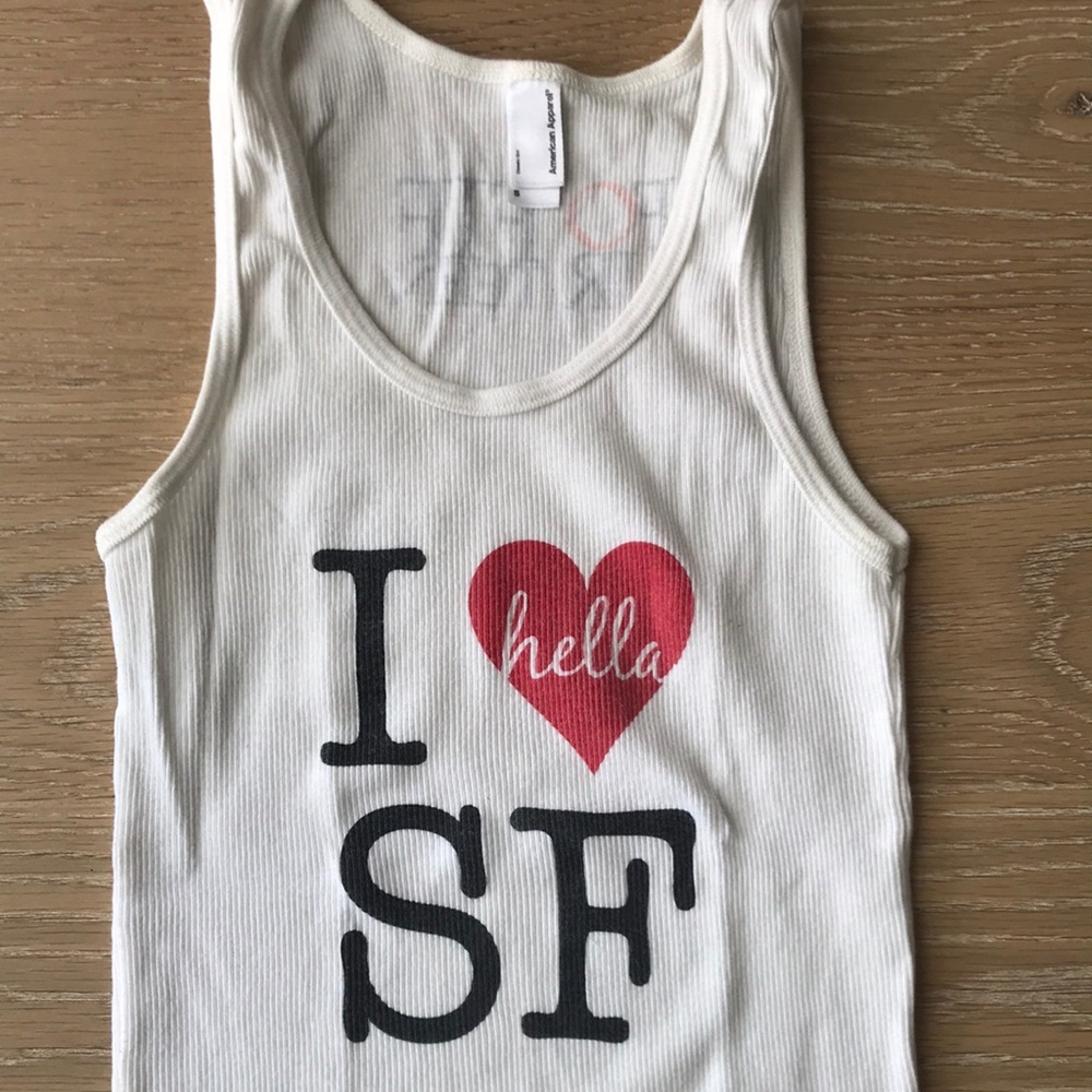 I ‘Hella’ love SF tank top